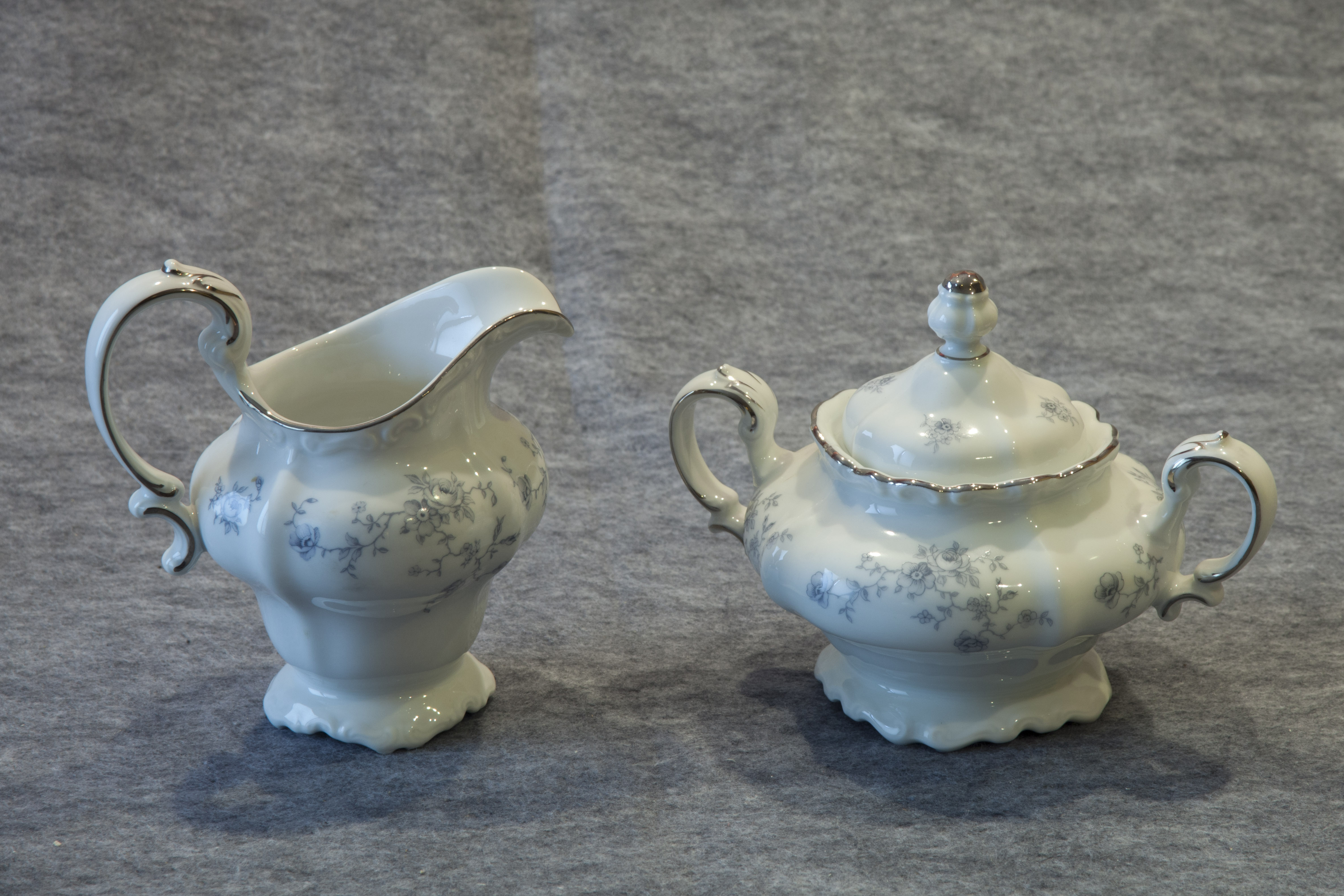 Haviland Blue Garland China Service