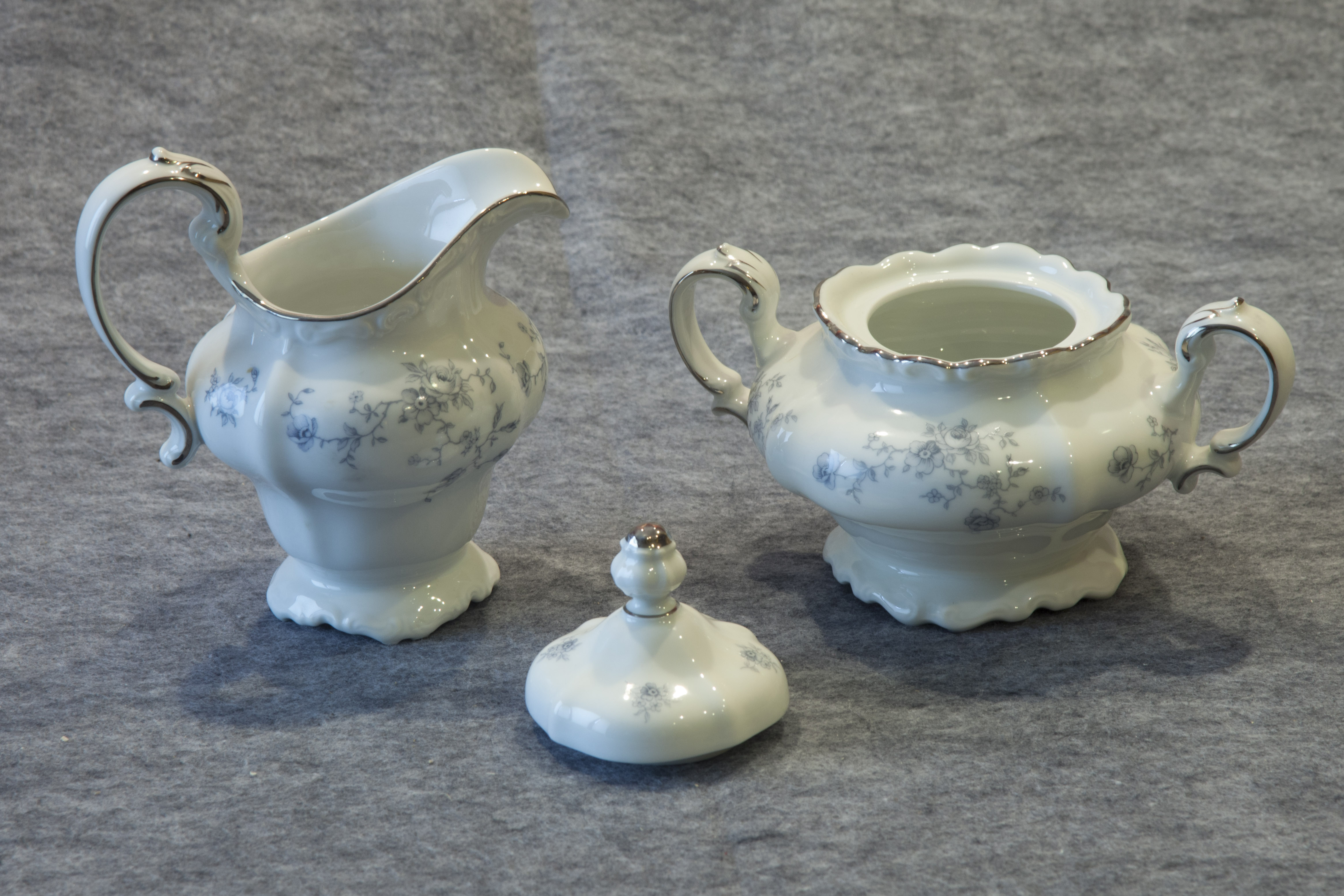 Haviland Blue Garland China Service