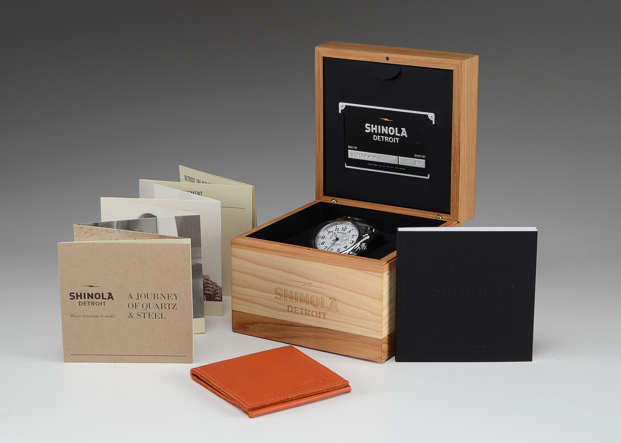 Men’s Shinola 41 mm Runwell Chronograph Watch