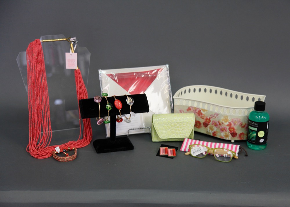 Metal Container With Ladies Jewelry