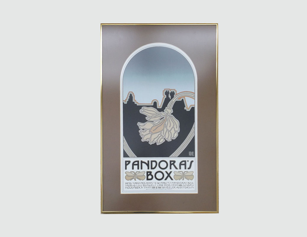 Art Nouveau Style "Pandora's Box" Poster Print