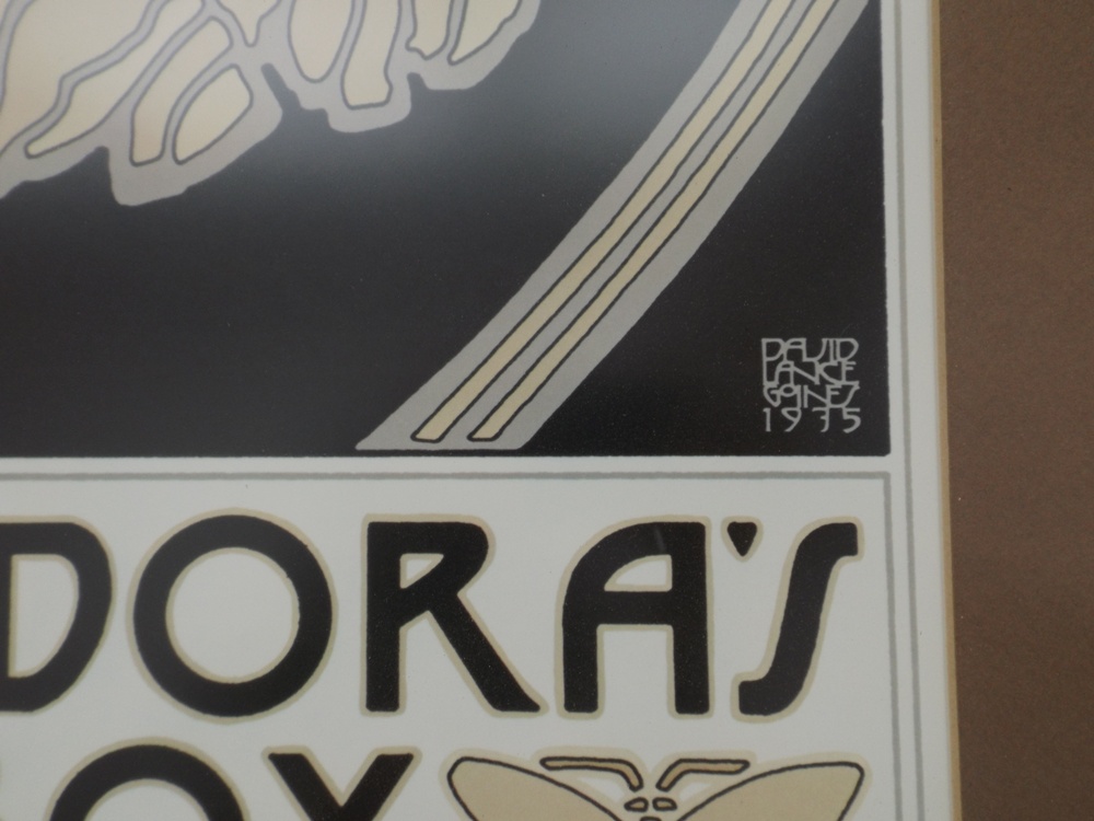 Art Nouveau Style "Pandora's Box" Poster Print