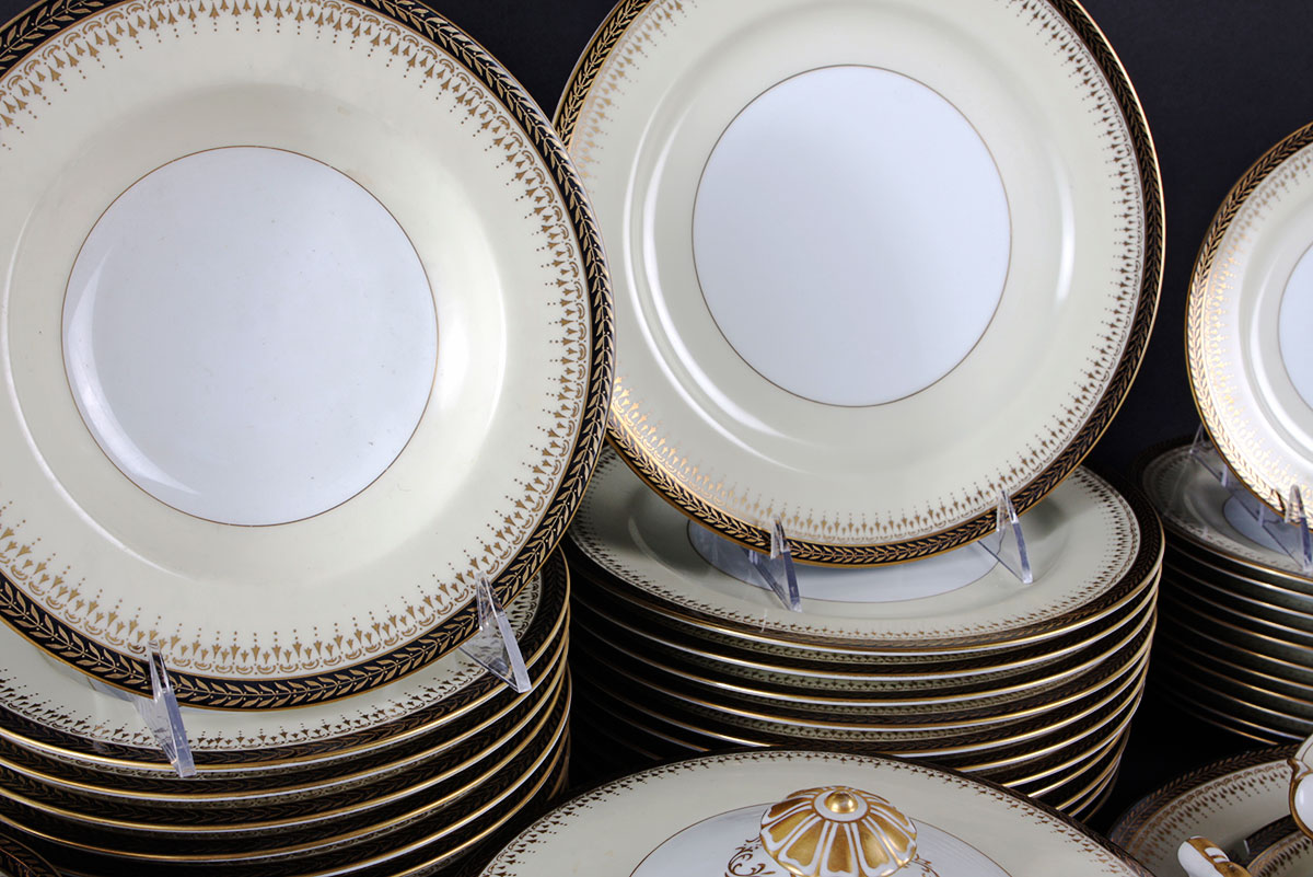 Large Set of Vintage Noritake China in the Grand Monarch Pattern