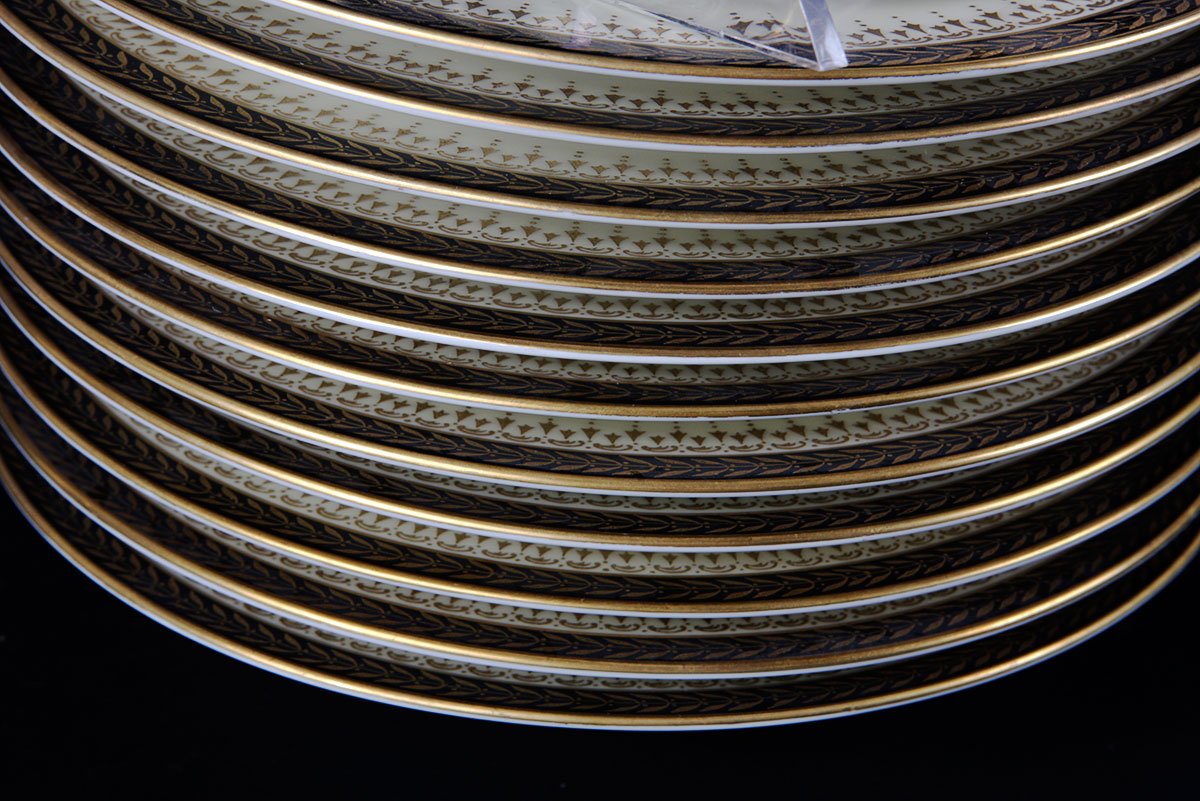 Large Set of Vintage Noritake China in the Grand Monarch Pattern