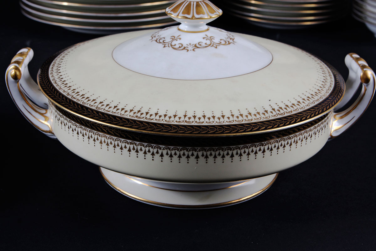 Large Set of Vintage Noritake China in the Grand Monarch Pattern