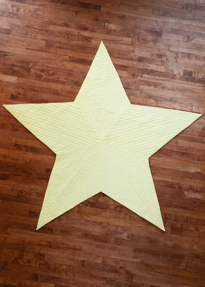 Quilted Star Wall Hanging and Decorative Pillows including Pottery Barn