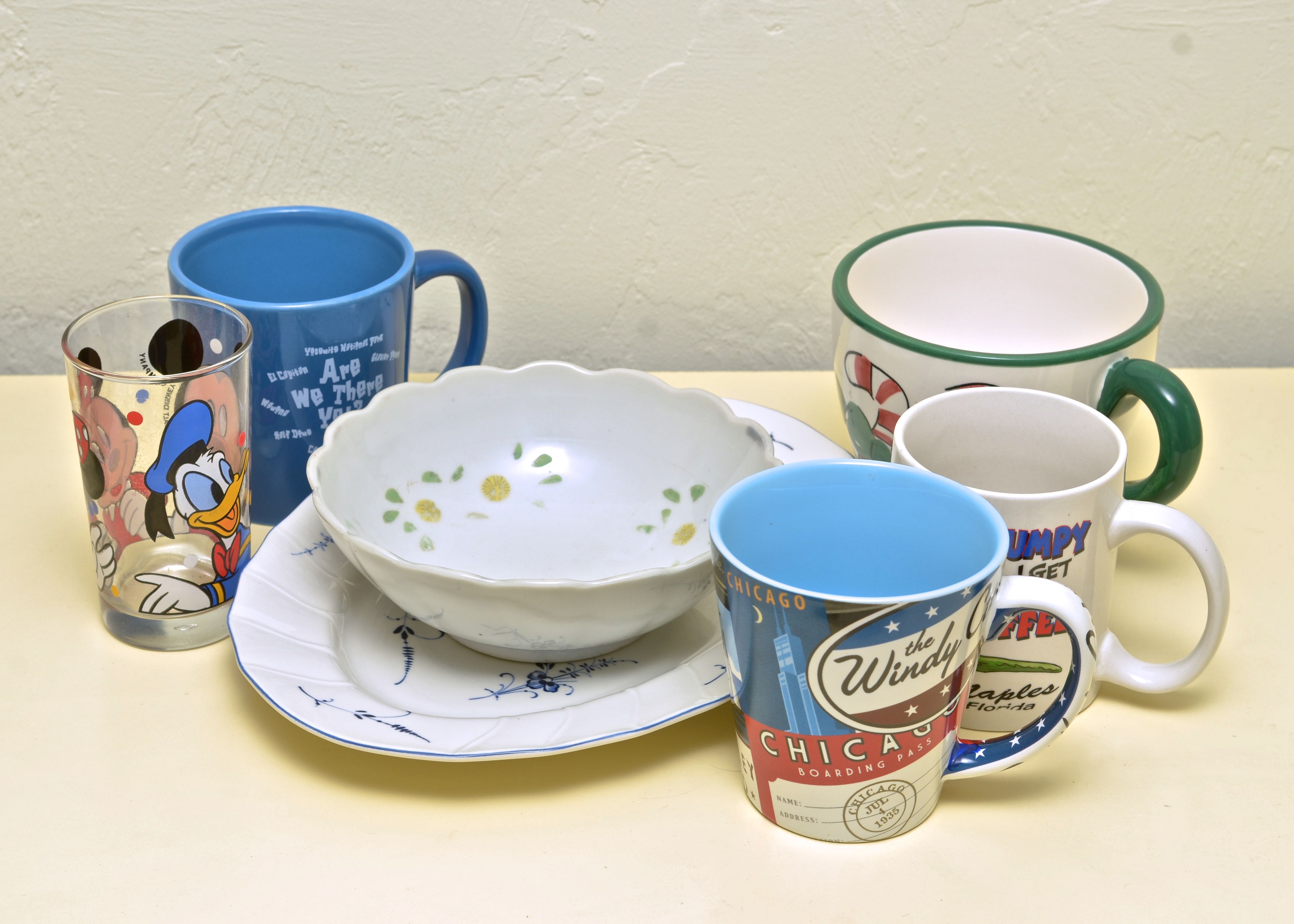 Collection of Coffee Cups and Kitchenalia
