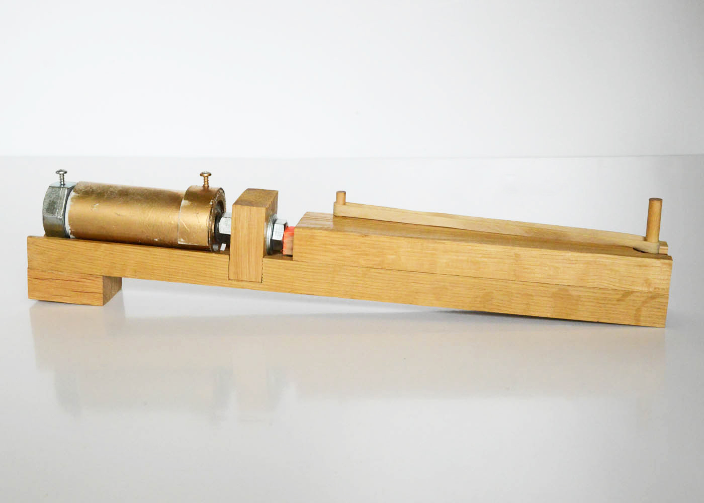 Vintage Oak "Texas Native" Inertia Nutcracker