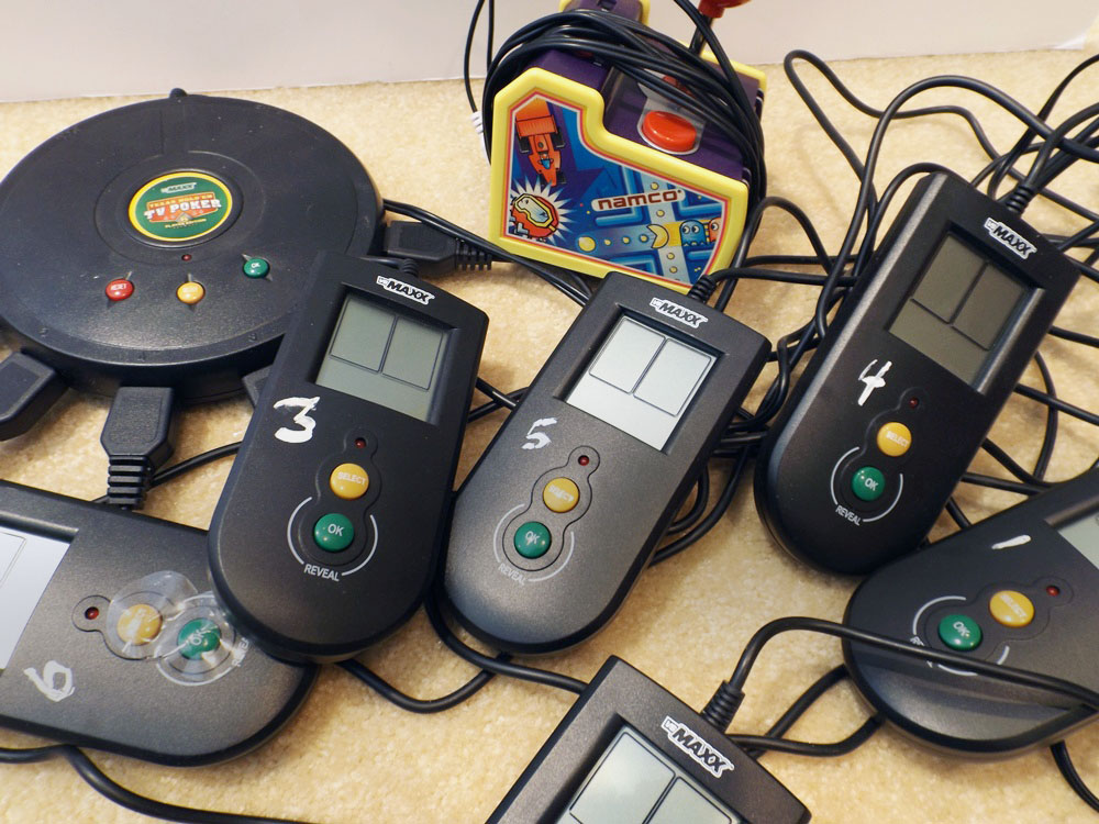 Maxx "Texan Hold'Em TV Poker" Video Game System