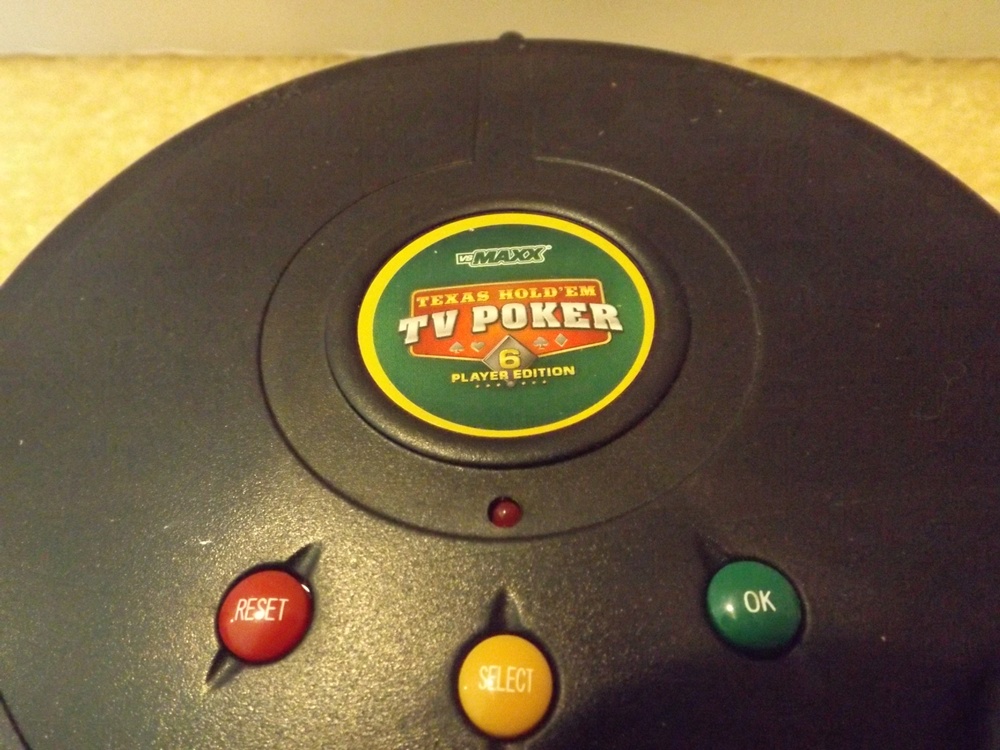 Maxx "Texan Hold'Em TV Poker" Video Game System