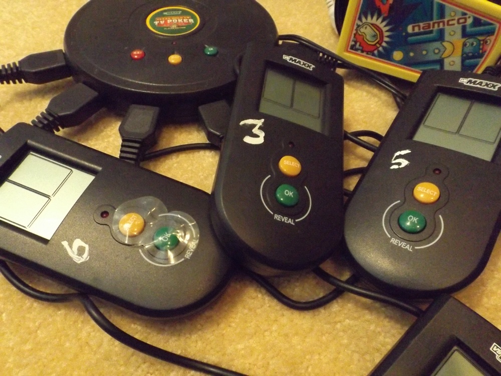 Maxx "Texan Hold'Em TV Poker" Video Game System