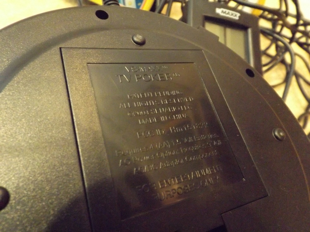 Maxx "Texan Hold'Em TV Poker" Video Game System