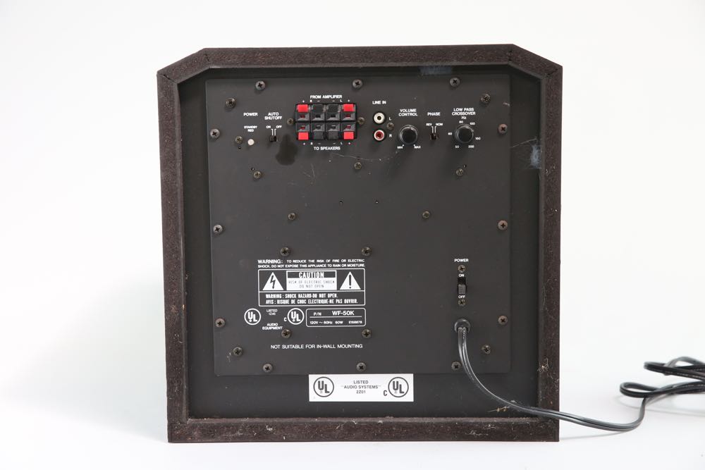 Kenwood SW-200 Home Entertainment Speakers