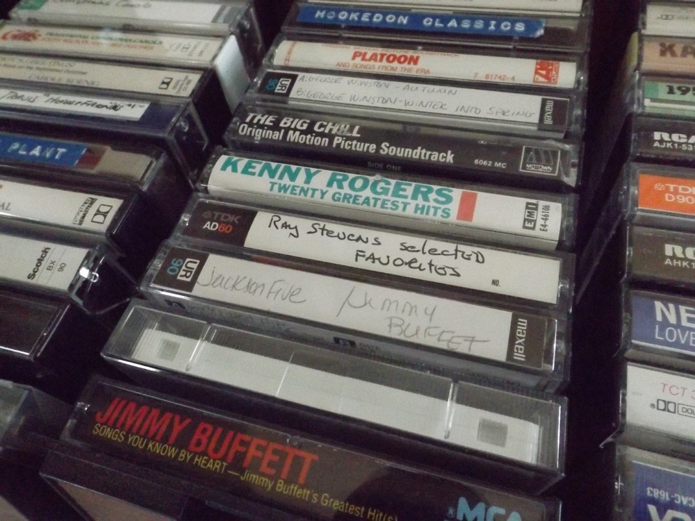 Cassette Player with Cassettes, Brookstone Speaker