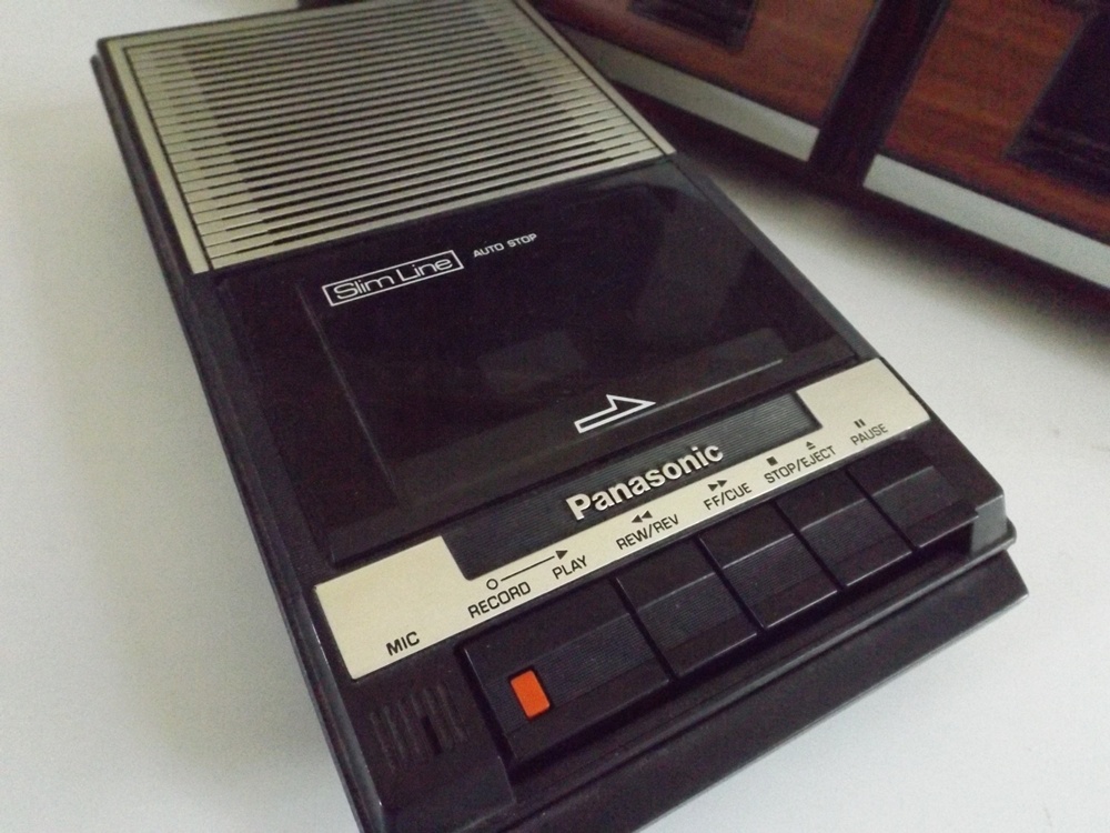 Cassette Player with Cassettes, Brookstone Speaker