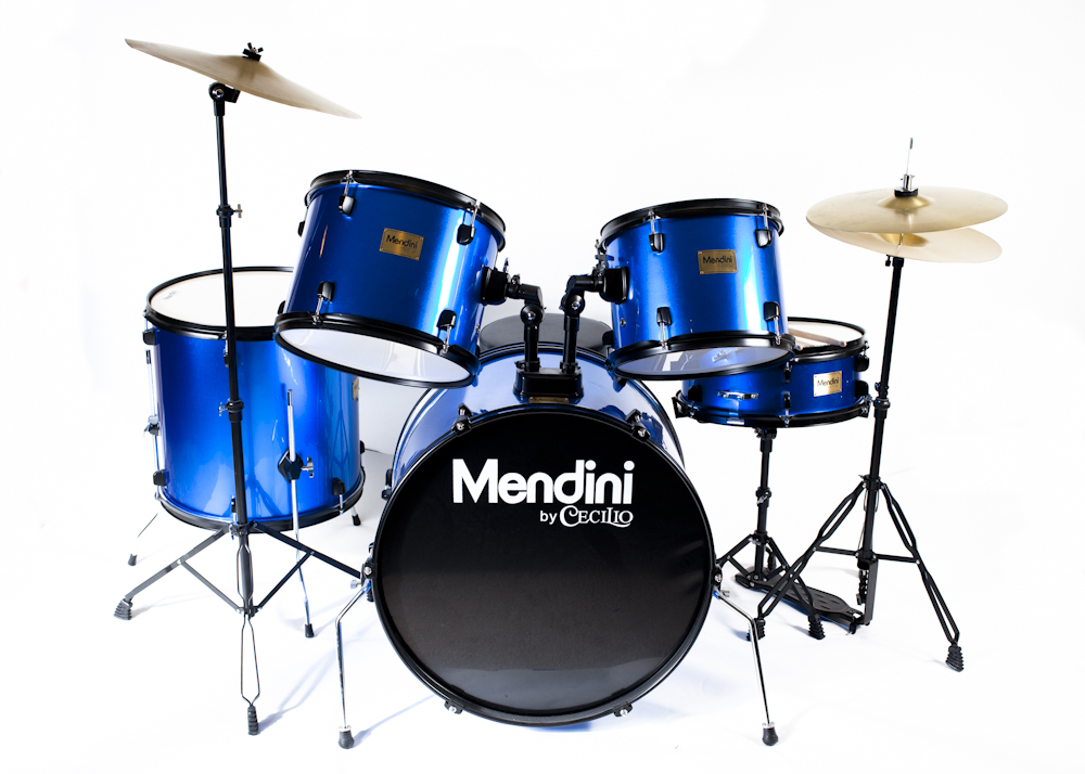 "Mendini" by Cecilio Adult Full Size Complete Drum Set