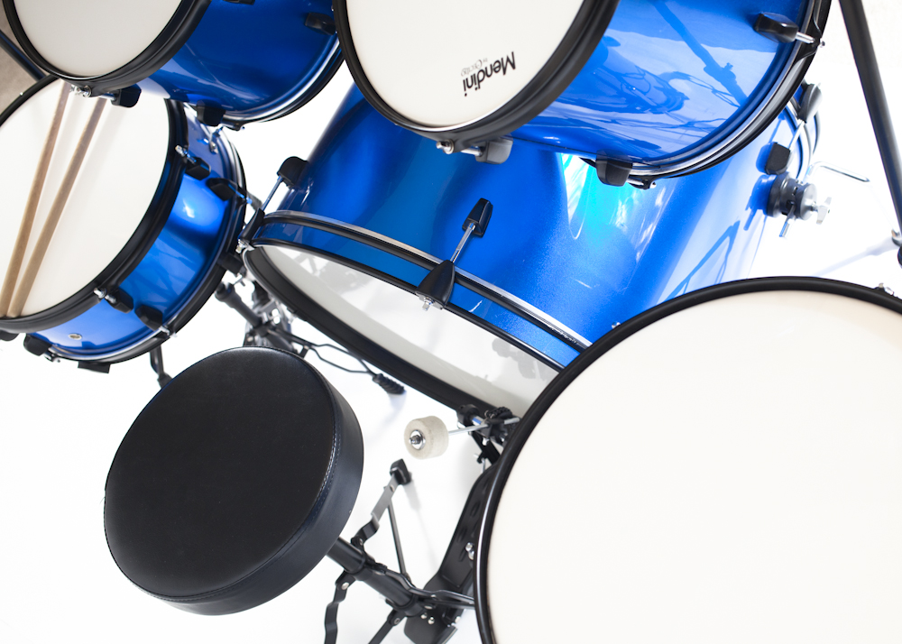 "Mendini" by Cecilio Adult Full Size Complete Drum Set