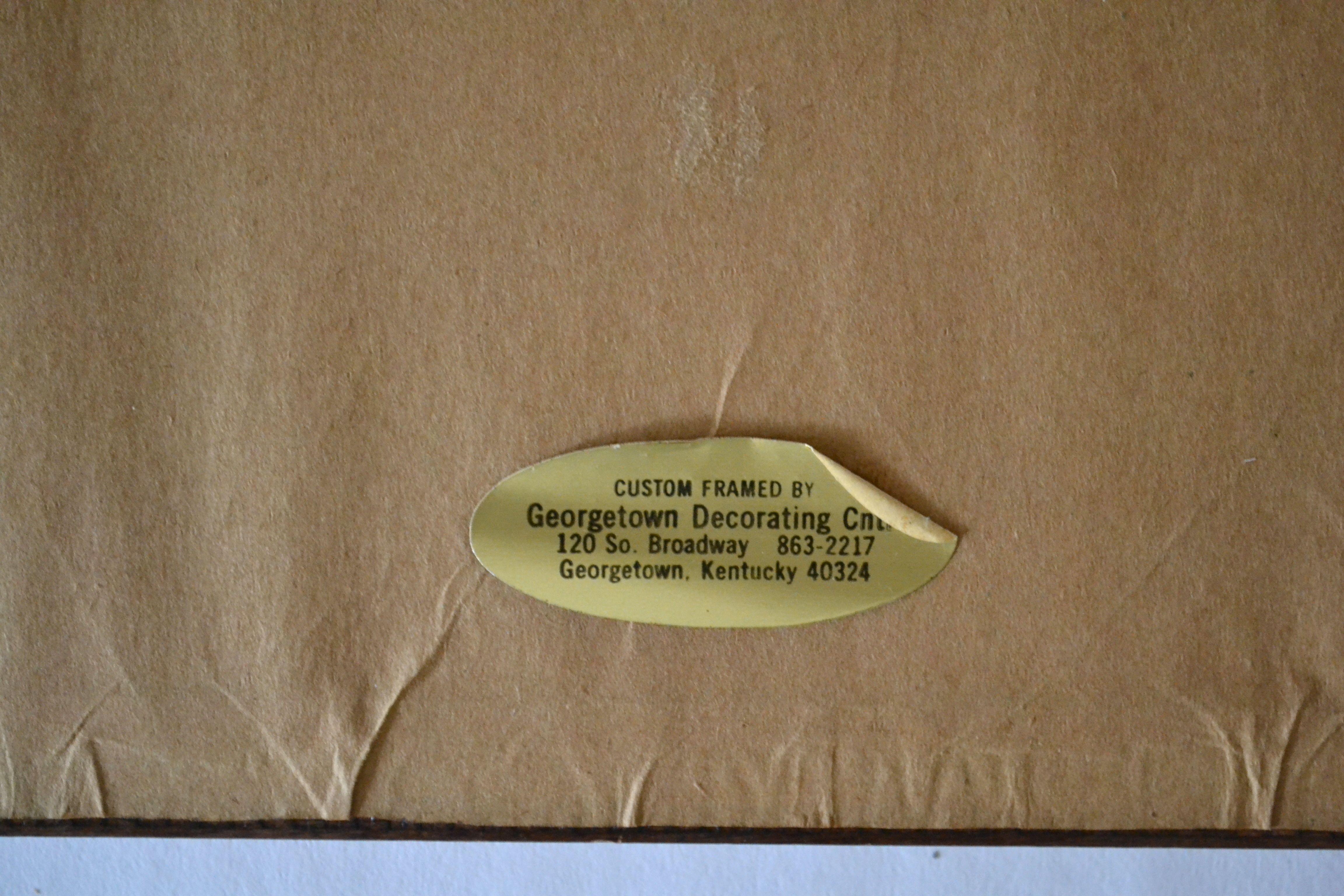 Signed Prints by Kentucky Artist Harold Collins