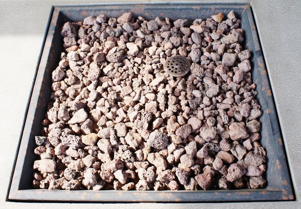 Ceramic Composite Gas Fire Pit