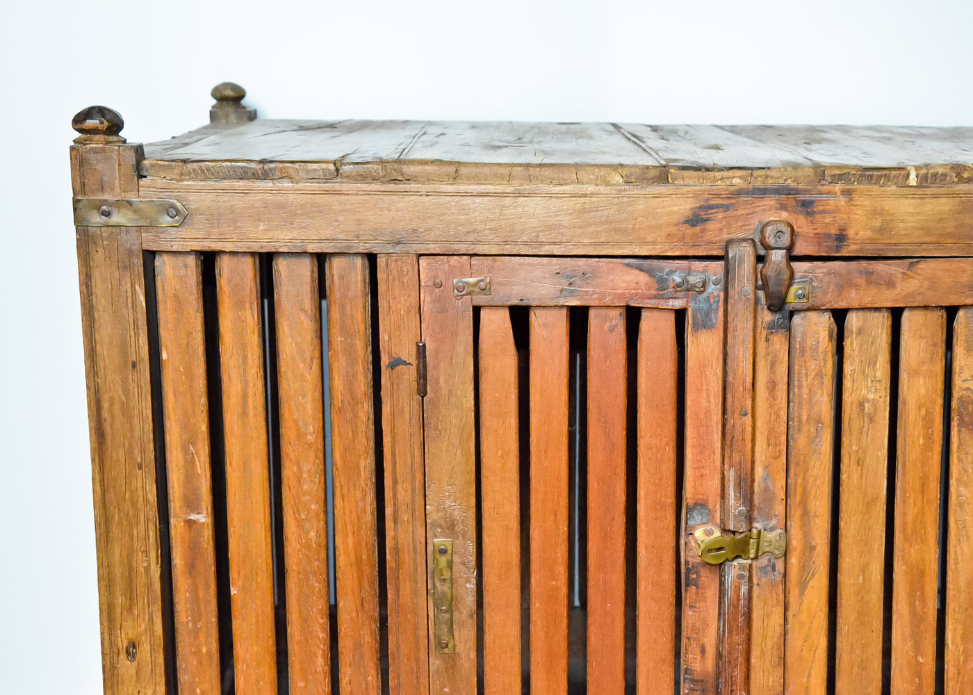 Antique Chicken Coop Cabinet