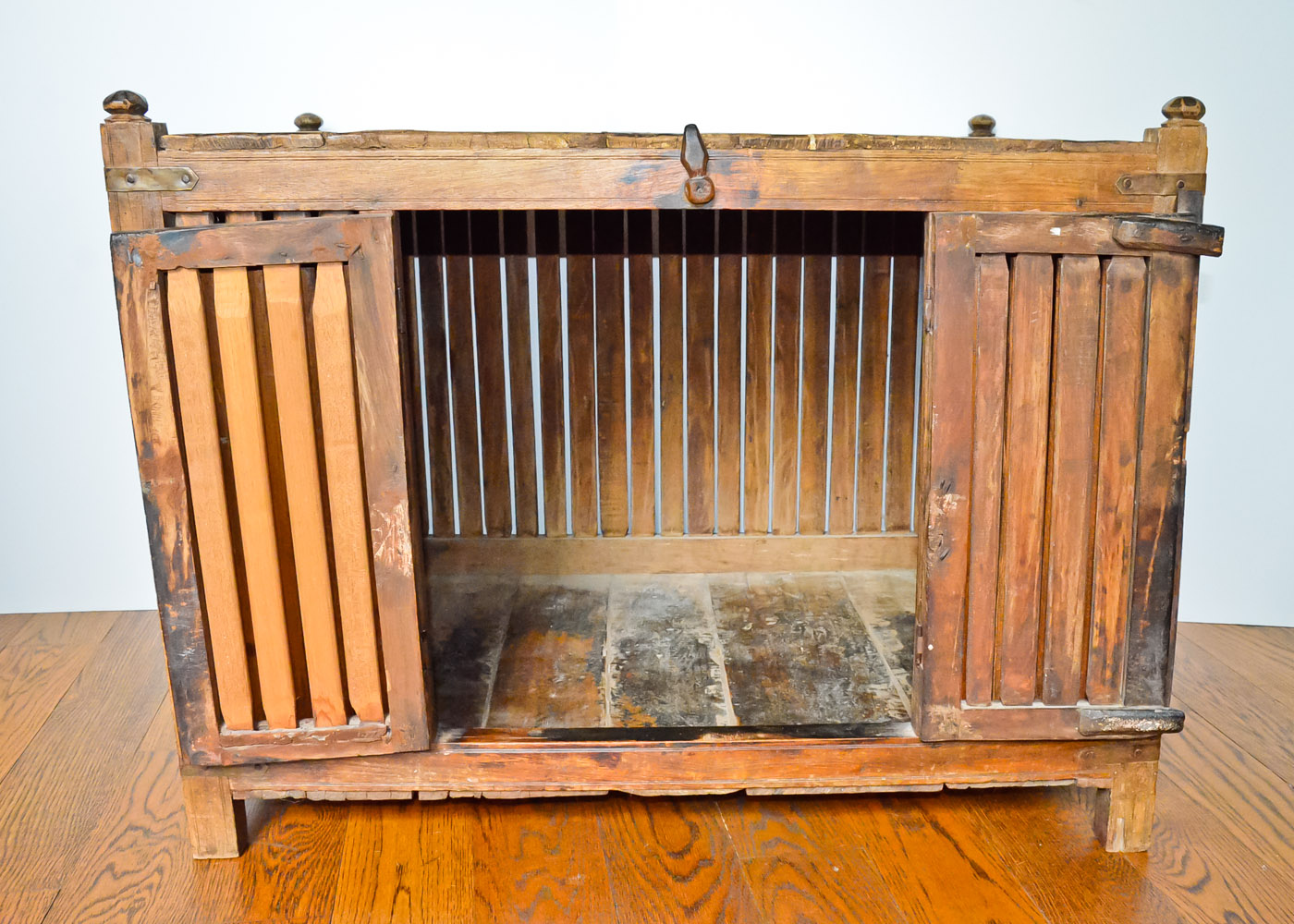Antique Chicken Coop Cabinet