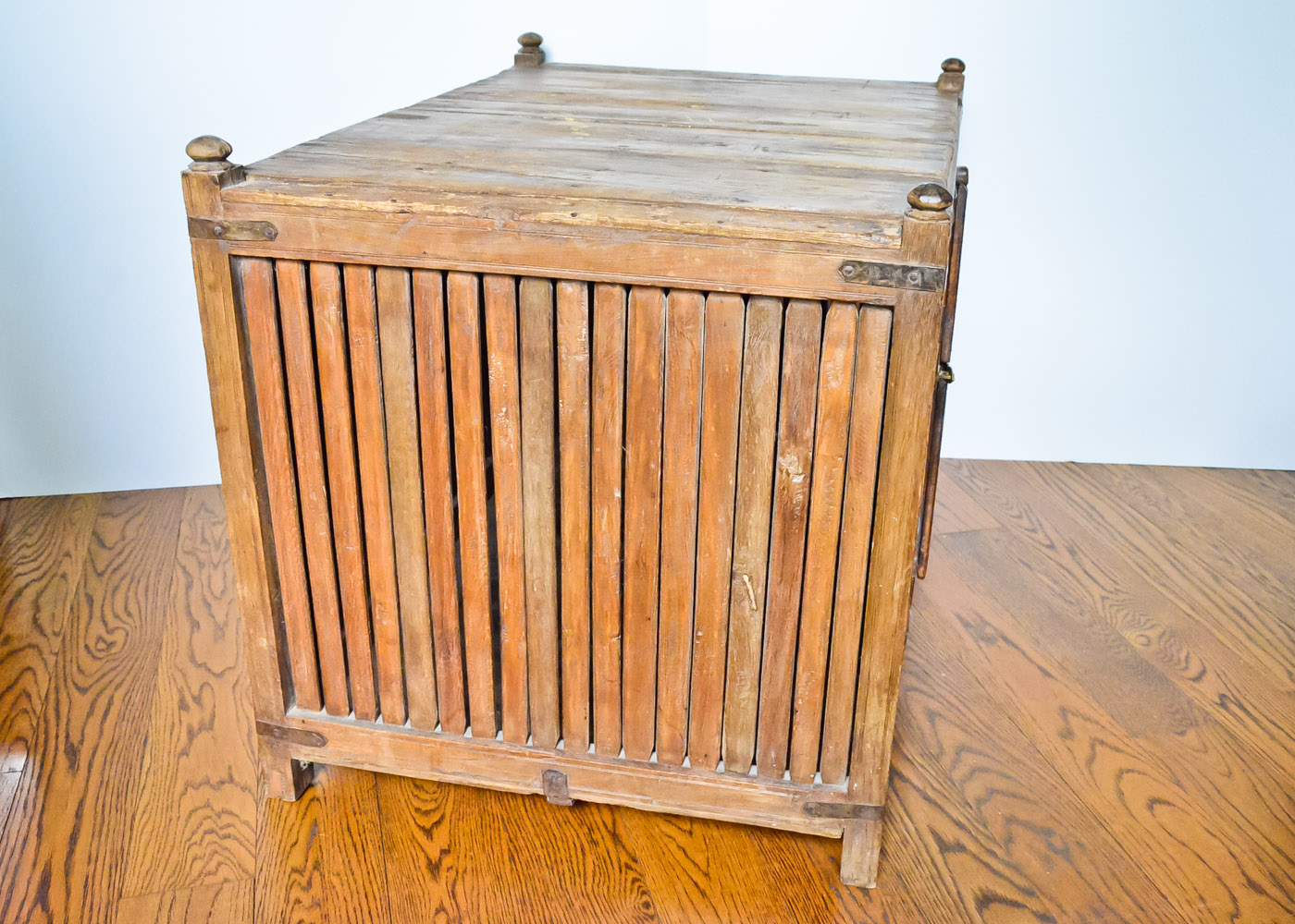 Antique Chicken Coop Cabinet