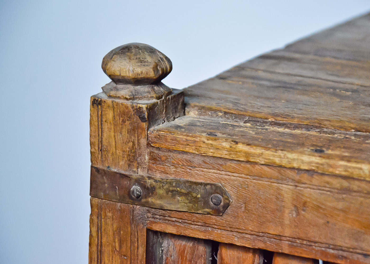 Antique Chicken Coop Cabinet