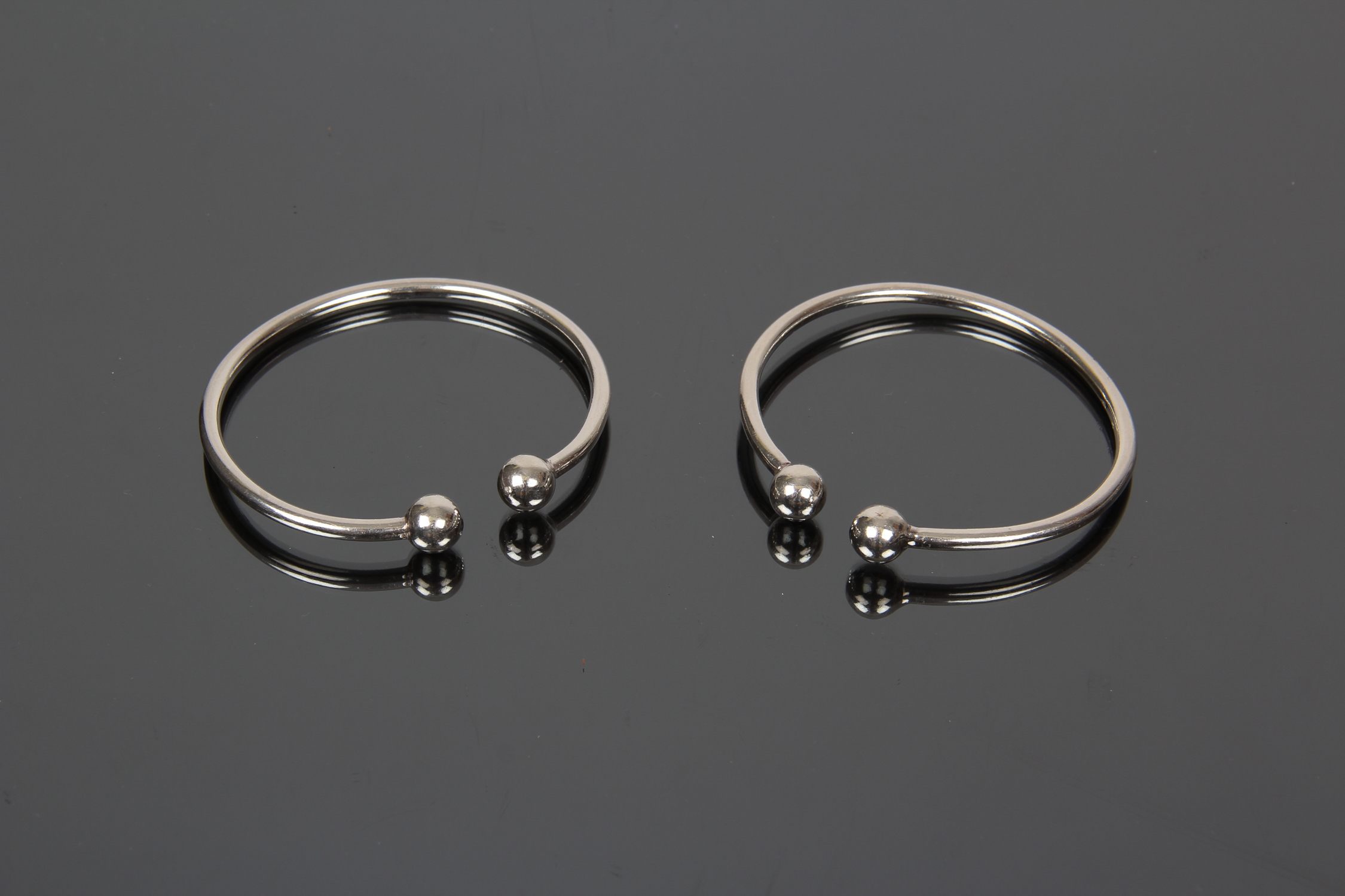 Pair of Sterling Silver Bangles