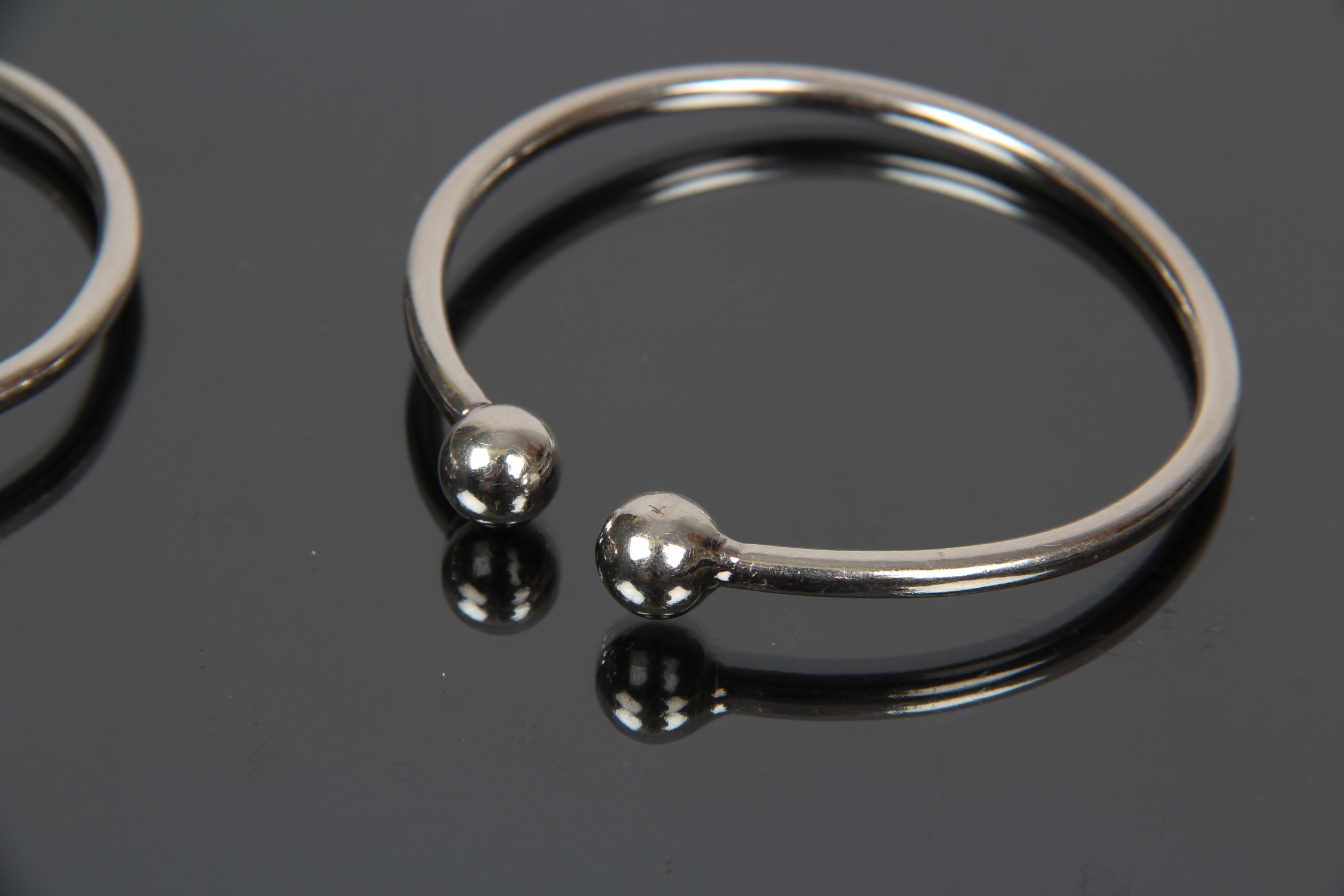 Pair of Sterling Silver Bangles
