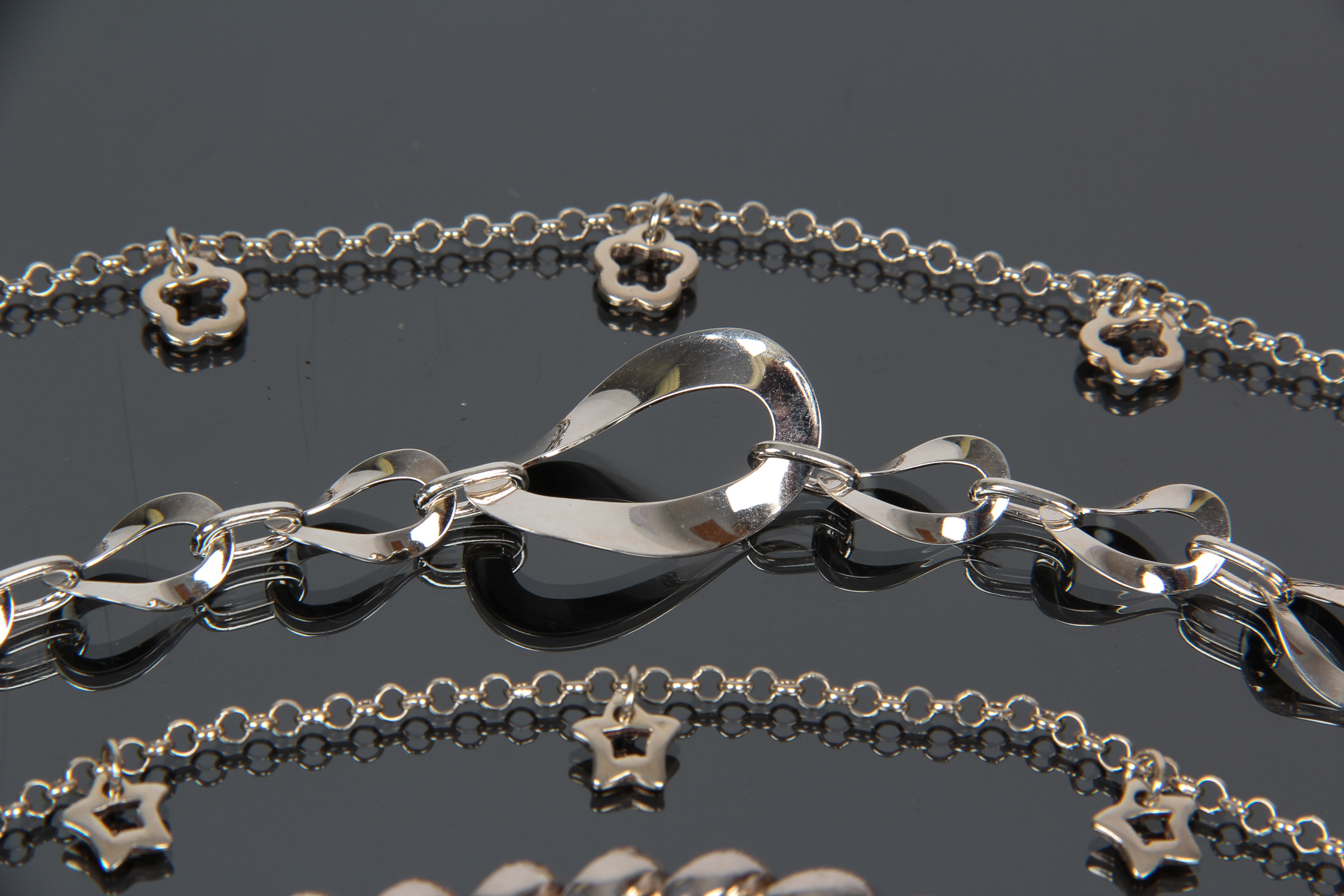 Collection of Sterling Silver Bracelets
