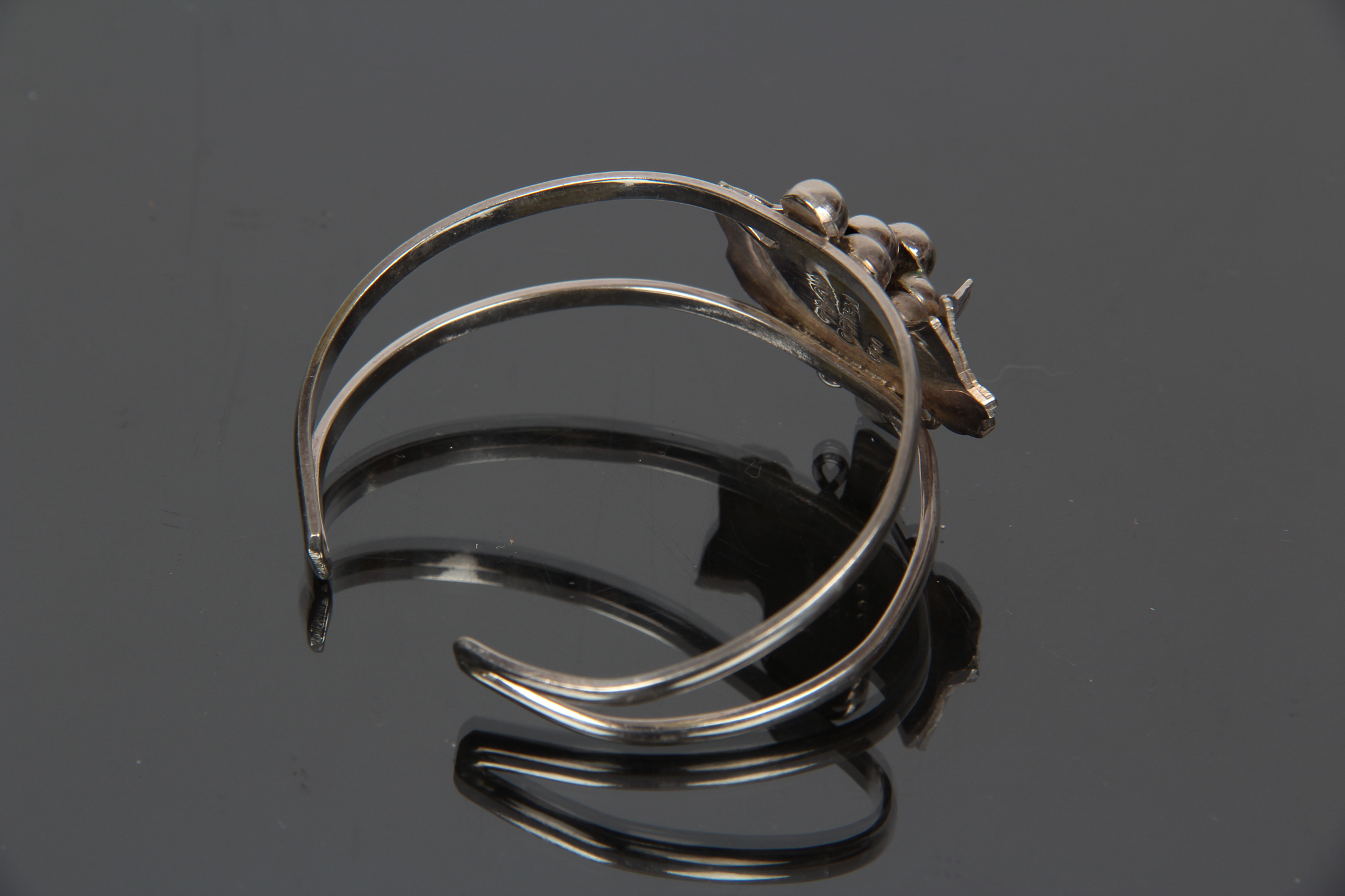 Sterling Silver Fruit Cuff