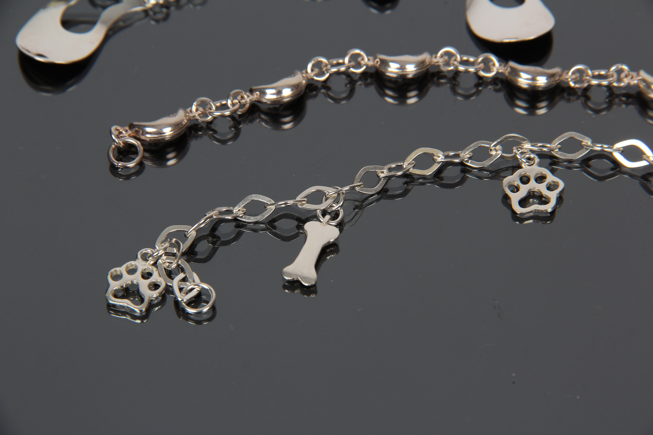 Assortment of Sterling Silver Bracelets