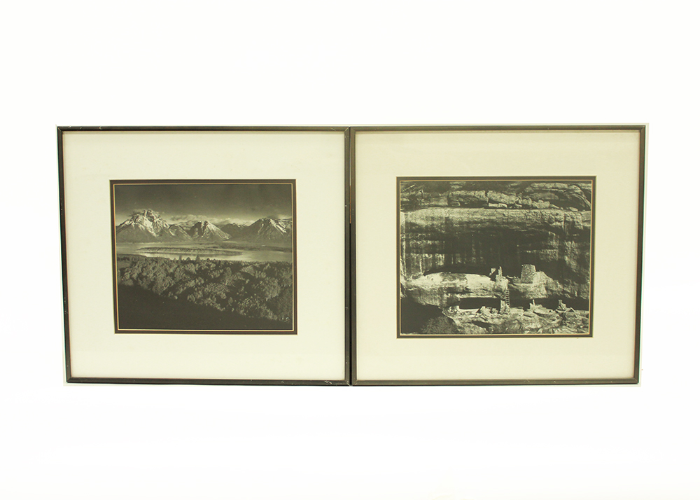 Pairing of Ansel Adams Reproduction Prints
