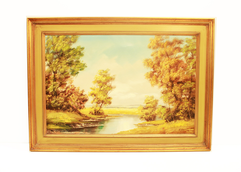 Original Oil Painting by Wilhelm Eder