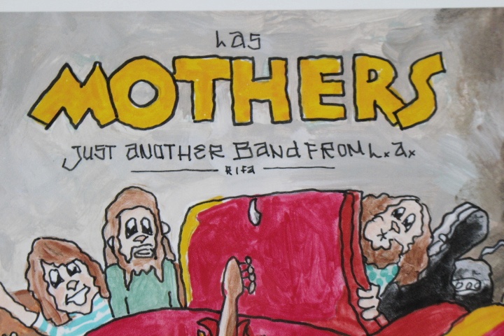 Cal Schenkel Signed Album Cover Art Zappa's Mothers of Invention