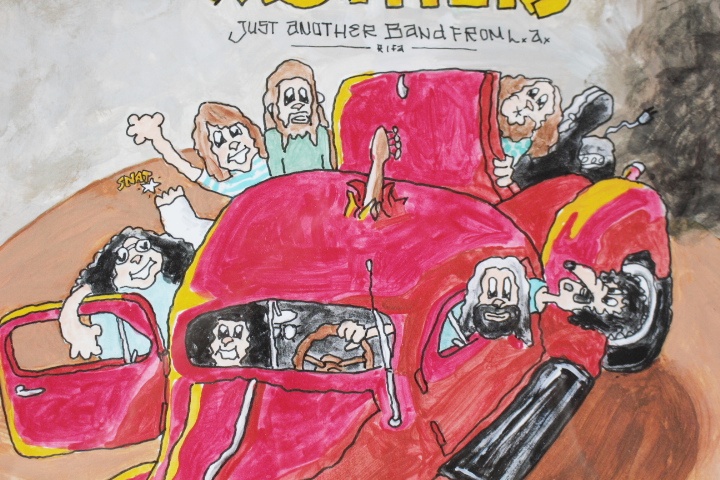 Cal Schenkel Signed Album Cover Art Zappa's Mothers of Invention