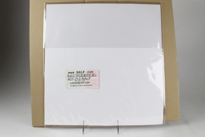 Cal Schenkel Signed Album Cover Art Zappa's Mothers of Invention