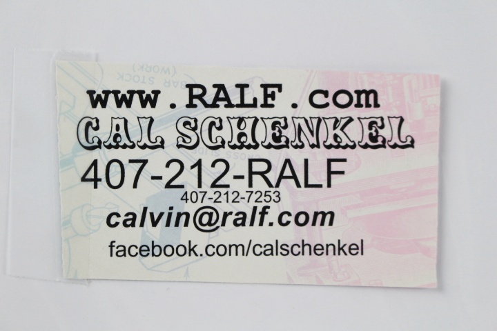 Cal Schenkel Signed Album Cover Art Zappa's Mothers of Invention