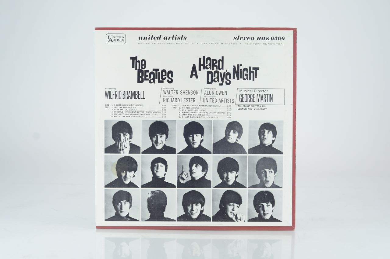 Original Beatles LP "A Hard Day's Night" Soundtrack