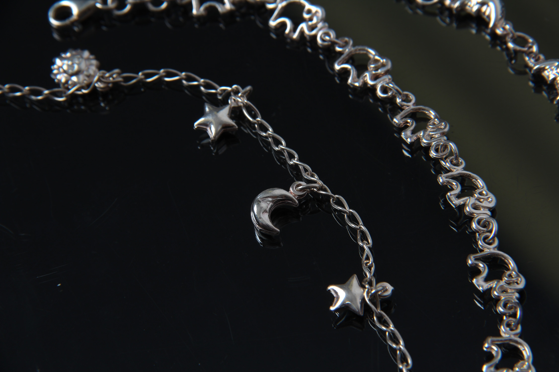 Collection of Sterling Silver Bracelets