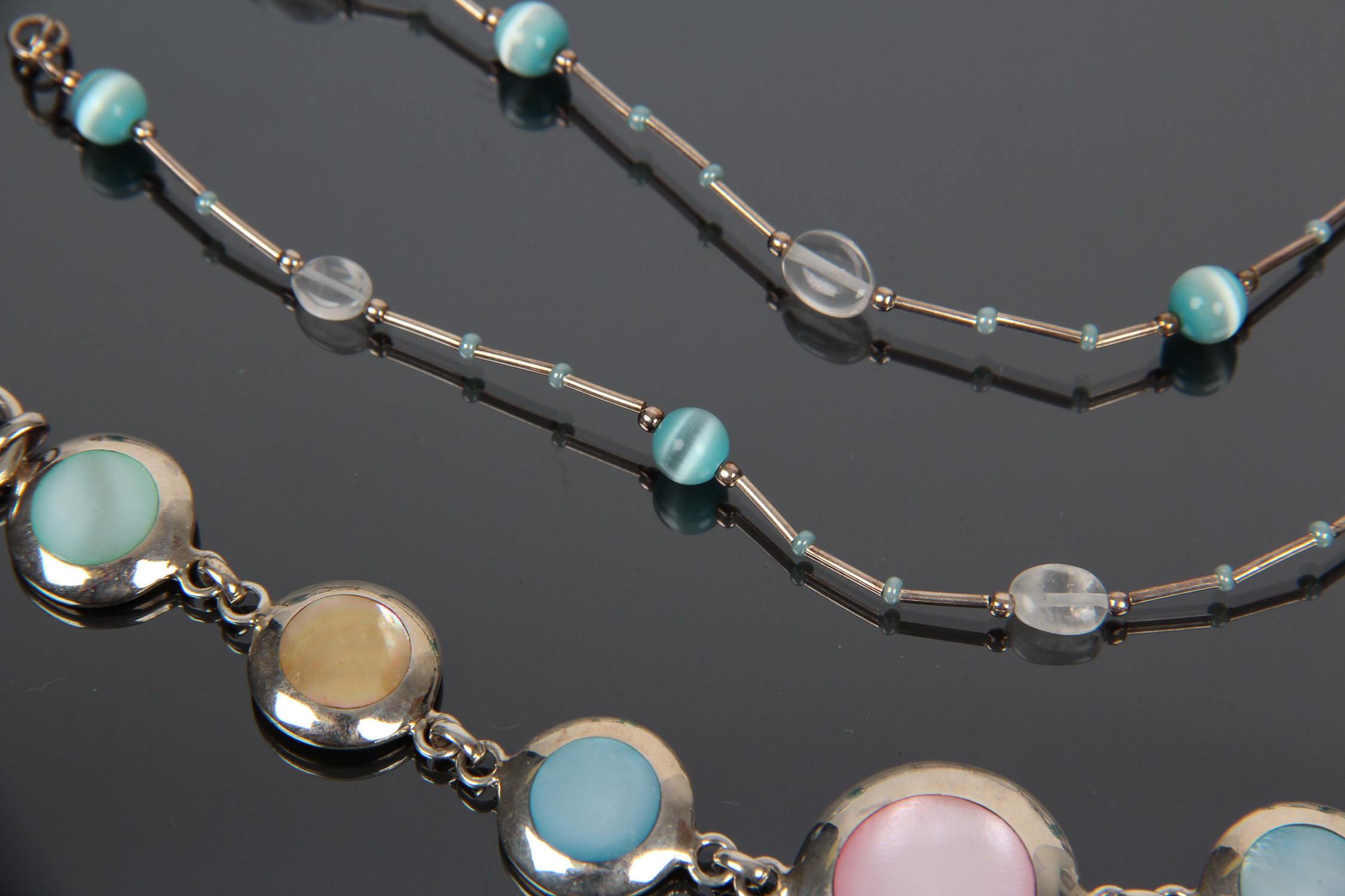 Assortment of Sterling Silver Bracelets