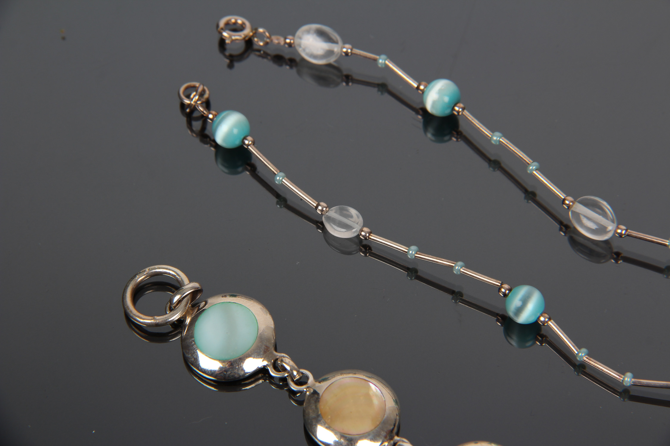 Assortment of Sterling Silver Bracelets