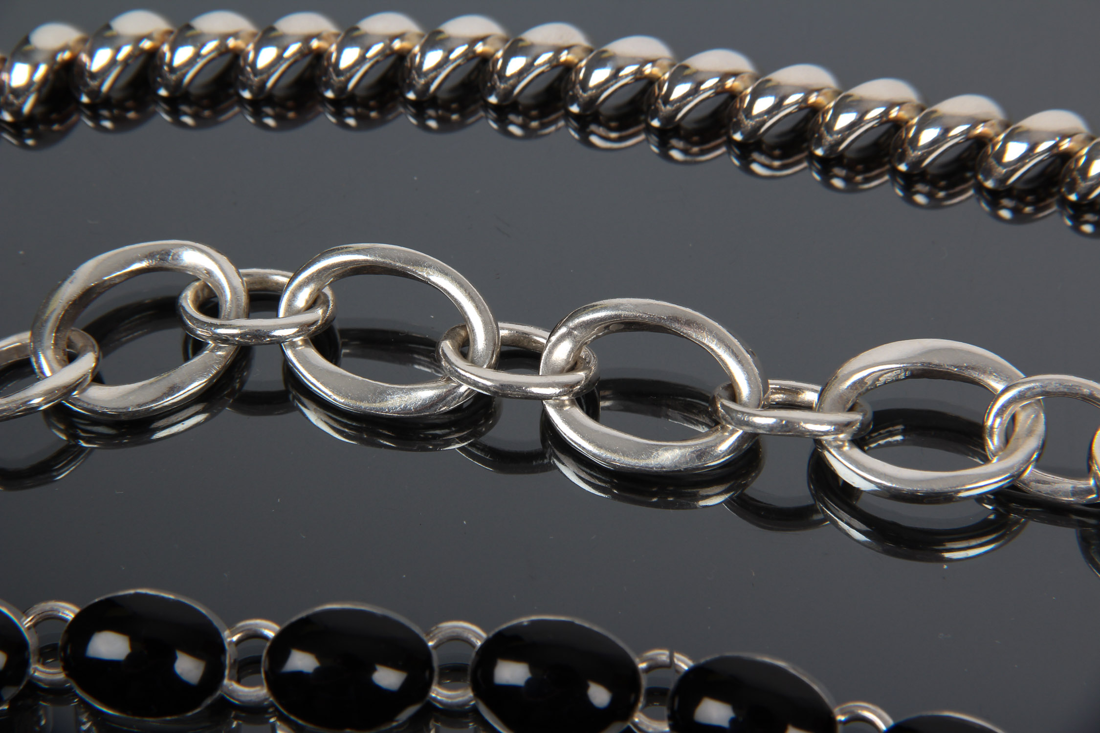 Collection of Sterling Silver Bracelets