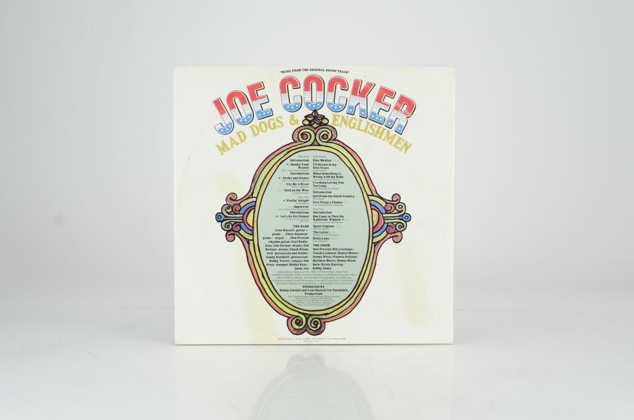 Original Joe Cocker "Mad Dogs and Englishmen" LP