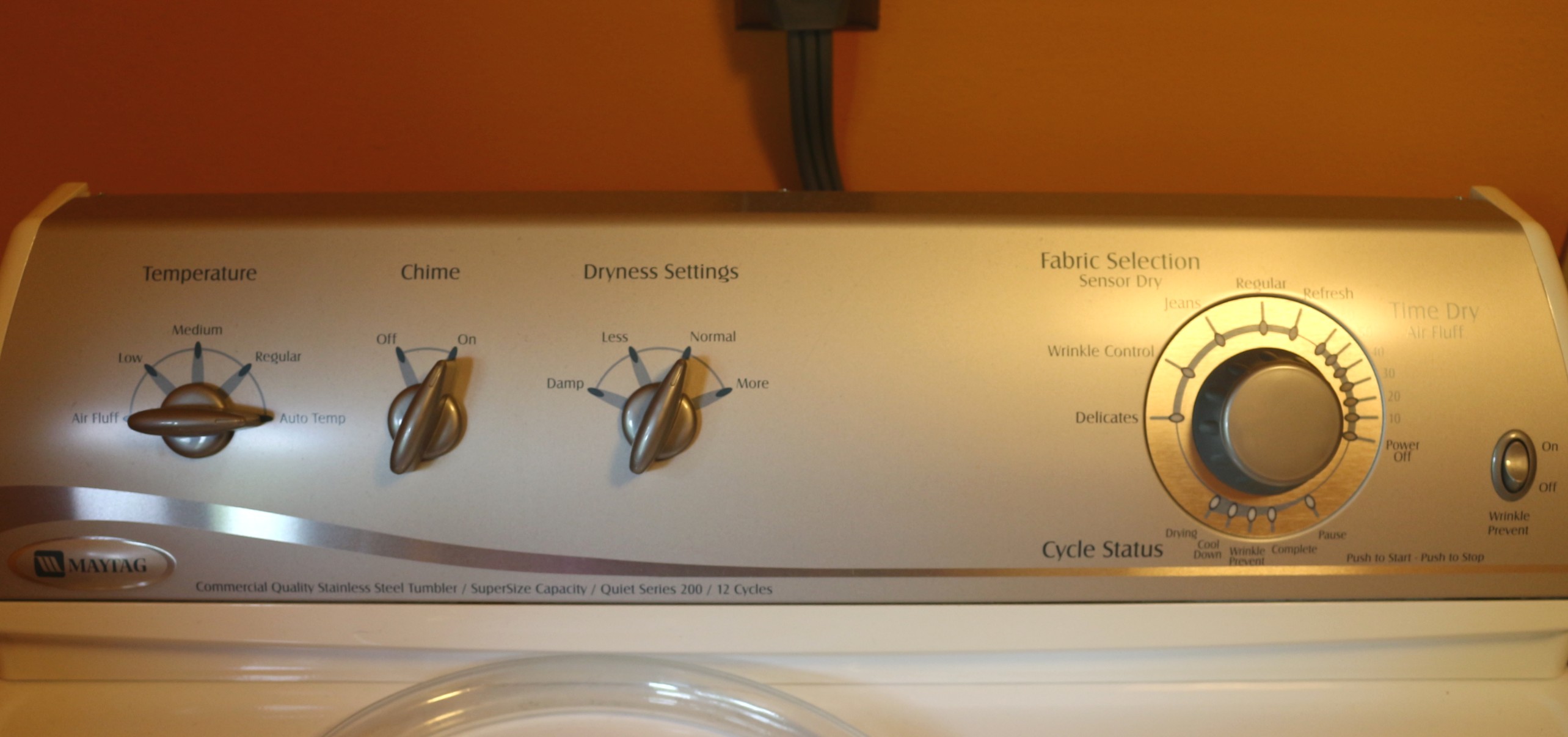 Maytag Dryer Model MDES806AYW