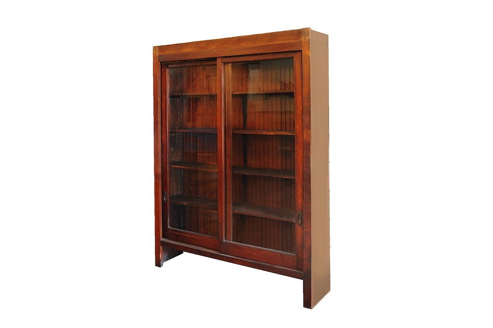 Late 1800s / Early 1900s Glass Front  Display Cabinet