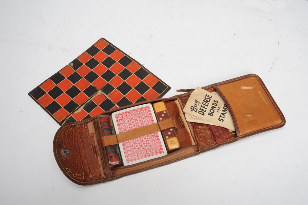 Vintage Dice Games In Cases