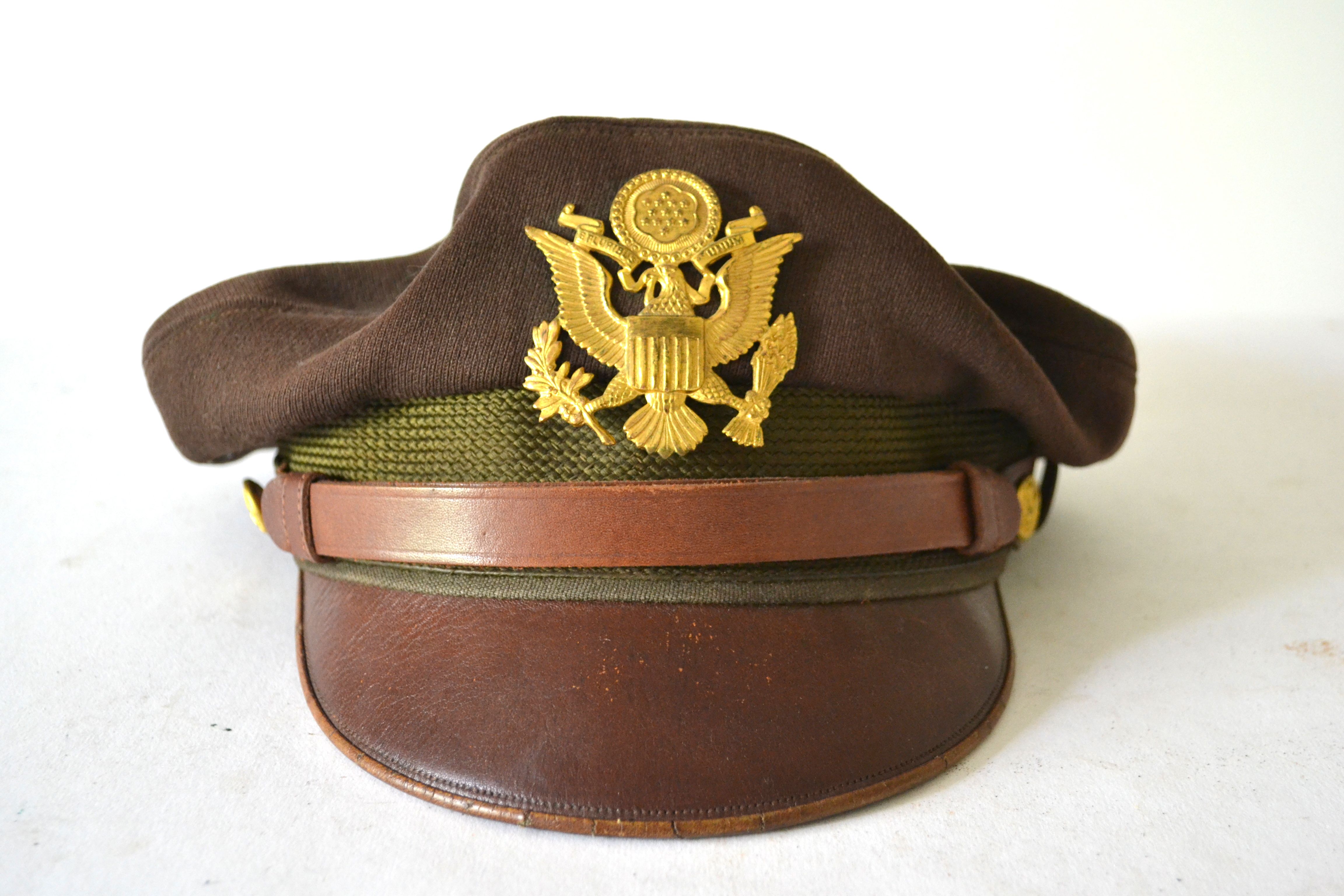 WWII Bancroft "Flighter" Crusher Cap