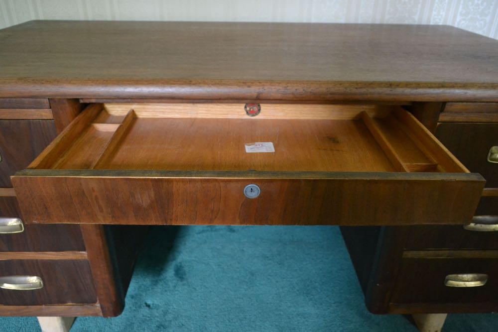 Vintage Jasper Desk Co. Tanker Desk