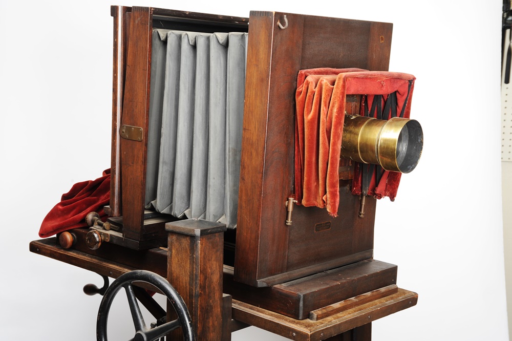 Century No.8 Studio View Camera  With Voigtlander Petzval Lens